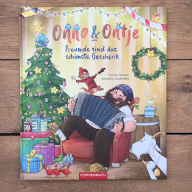 Weihnachtsbilderbuch "Onno und Ontje: Freunde sind das schönste Geschenk" von Thomas Springer, illustriert von Alexandra Langenbeck, erschienen im Coppenrath Verlag