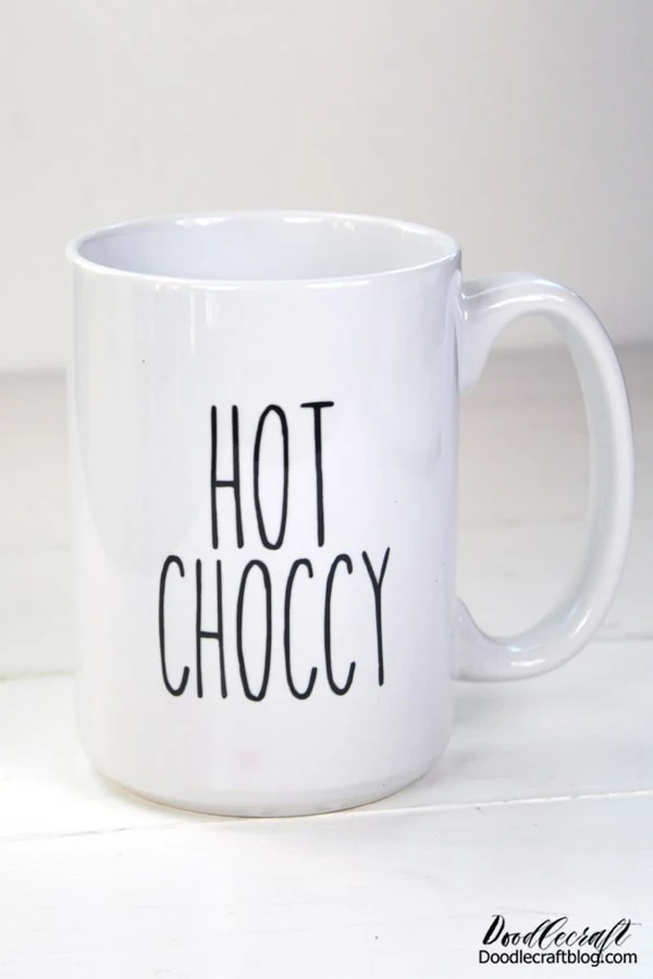 I have a new obsession and it's this!  Make a mug using Cricut Infusible Ink--it's easy to do, without a heat press too! Check out this post for all the details, plus how to avoid the fails that I ran into.