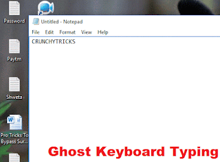 Type Automatically In Notepad