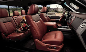 2011 Ford F-350 King Ranch interior