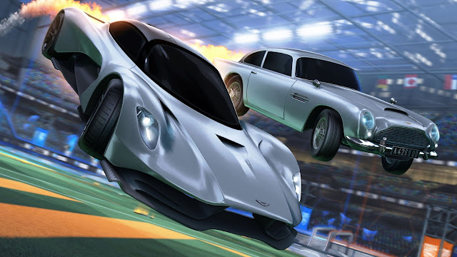 James Bond 007 Car Aston Martin Arrives in Rocket League