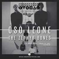 Concierto de Oso Leone y The Zephyr Bones en Sala el Sol
