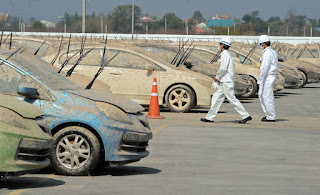 bahaya beli mobil bekas banjir