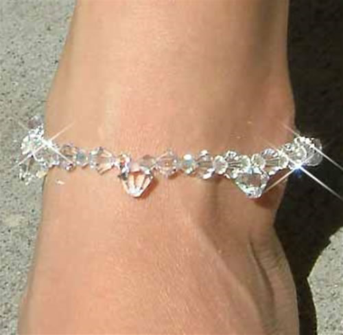 Amazing Silvertone Anklet