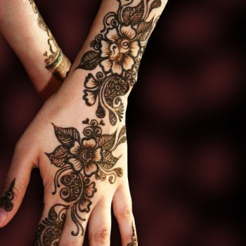 Indian And Pakistani And Arabic Mehndi Design