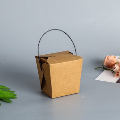 kraft takeout packaging  boxes