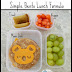 Keeping It Simple Bento Lunch Formula