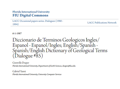 Bilingue Geología