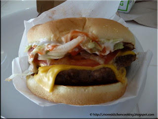 Checker's buford burger