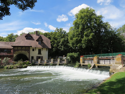 Le Moulin de Fourges just outside Paris, France www.thebrighterwriter.blogspot.com