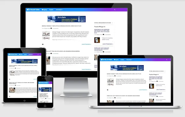 Sebuah template yang revolusioner untuk para blogger!