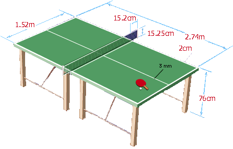 Table Tennis Table on Badminton Tennis Andthe Basic Block Paint Outdoor Tennis Room
