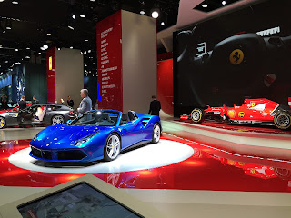 Luxury car Ferrari