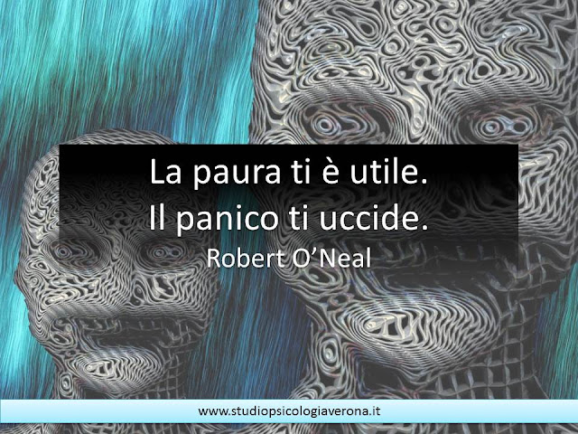 La paura ti è utile. Il panico ti uccide