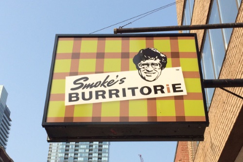 Smoke’s Burritorie $1 Burritos on Grand Opening Day in Toronto