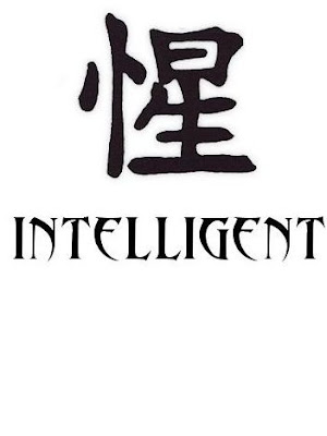 Kanji intelligent Tattoo Symbols