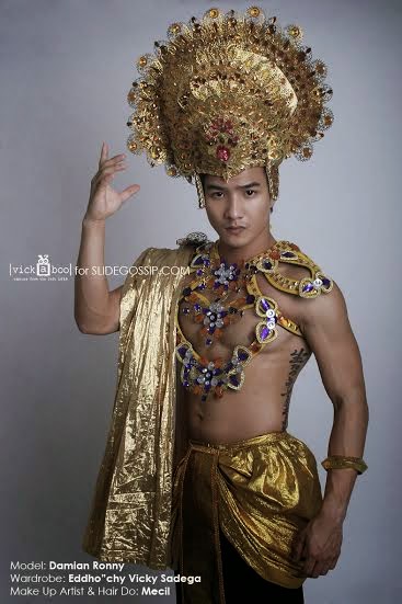 Damian Ronny Siap dan Optimis di Ajang Male Pageant 