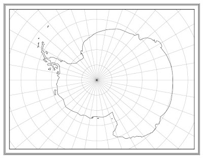 This map of Antarctica doesn't