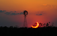 Solar Eclipse over Sundown