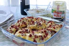 Coliflores con mahonesa al horno (La cocina de Camilni)