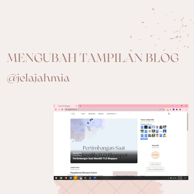 Mengubah Tampilan Blog