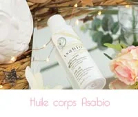 HUILE CORPS ET CRÈME RÉPARATRICE MAINS ET ONGLES Asabio