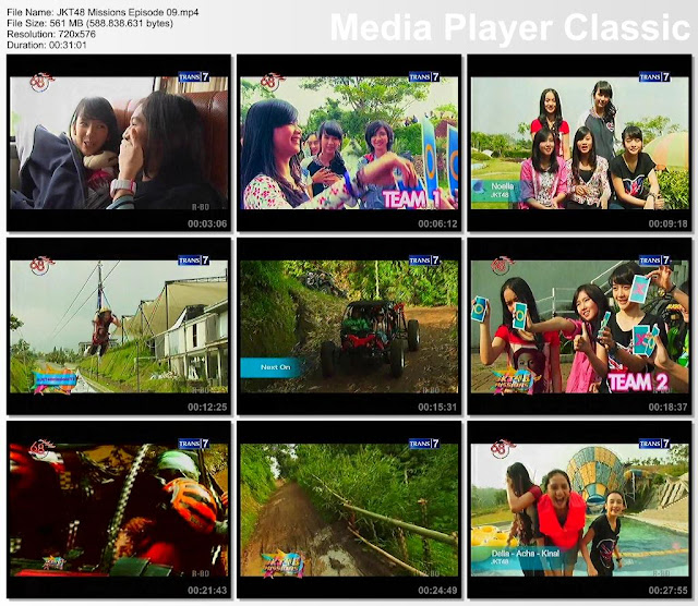 JKT48 Missions Episode 09 RAW Full Version [18-08-2013]