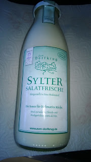 Flasche mit Sylter Salatfrische