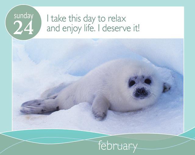 Affirmation for today ~ February 24, Sunday ♥