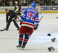 Nylander hat trick in Game 3 vs. Atlanta 4/17/07 AP PHOTO