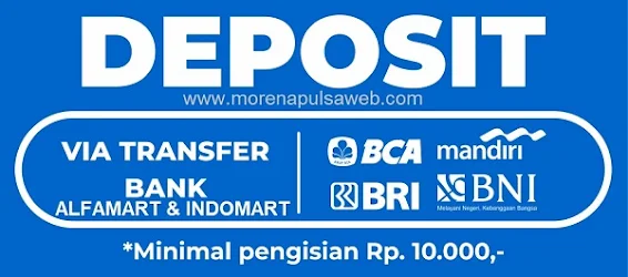 deposit pulsa, bank deposit, saldo deposit