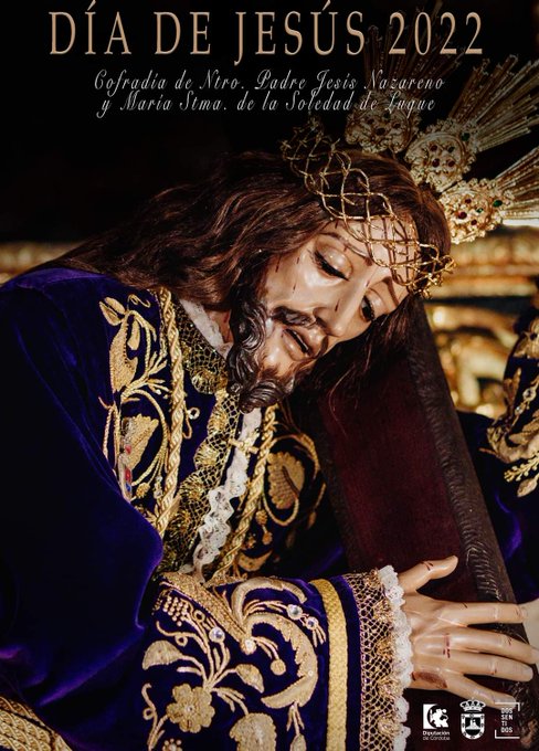 Cartel anunciador del día de Jesús 2022 de Luque