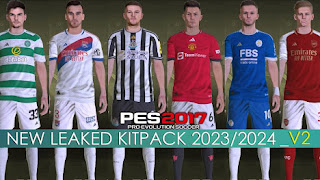 PES 2017 | NEW LEAKED KITPACK 2023-2024 V2