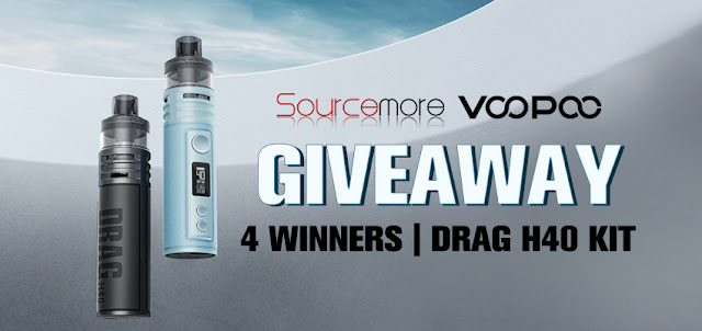 Win a VOOPOO Drag H40 Pod Mod Kit by entering our vape giveaway