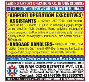 Leading Airport operations co Jobs for UAE