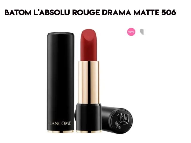 Conheça o batom L’Absolu Rouge Drama Matte Lancôme com Penelope Cruz