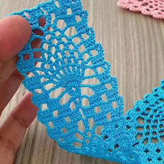 Hermoso Encaje a Crochet