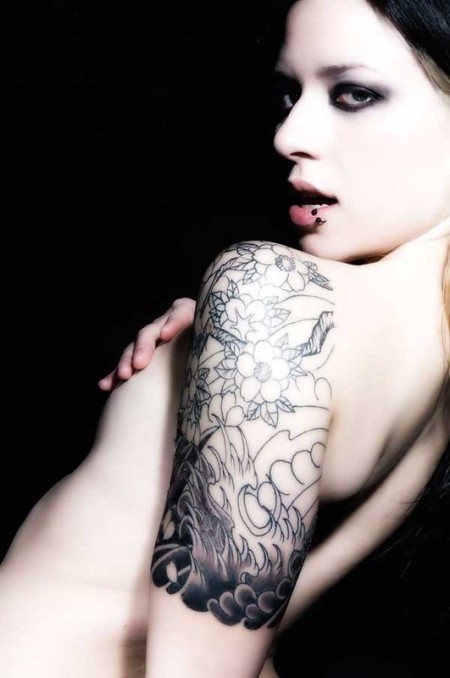 Beautiful Tattooed women on their body