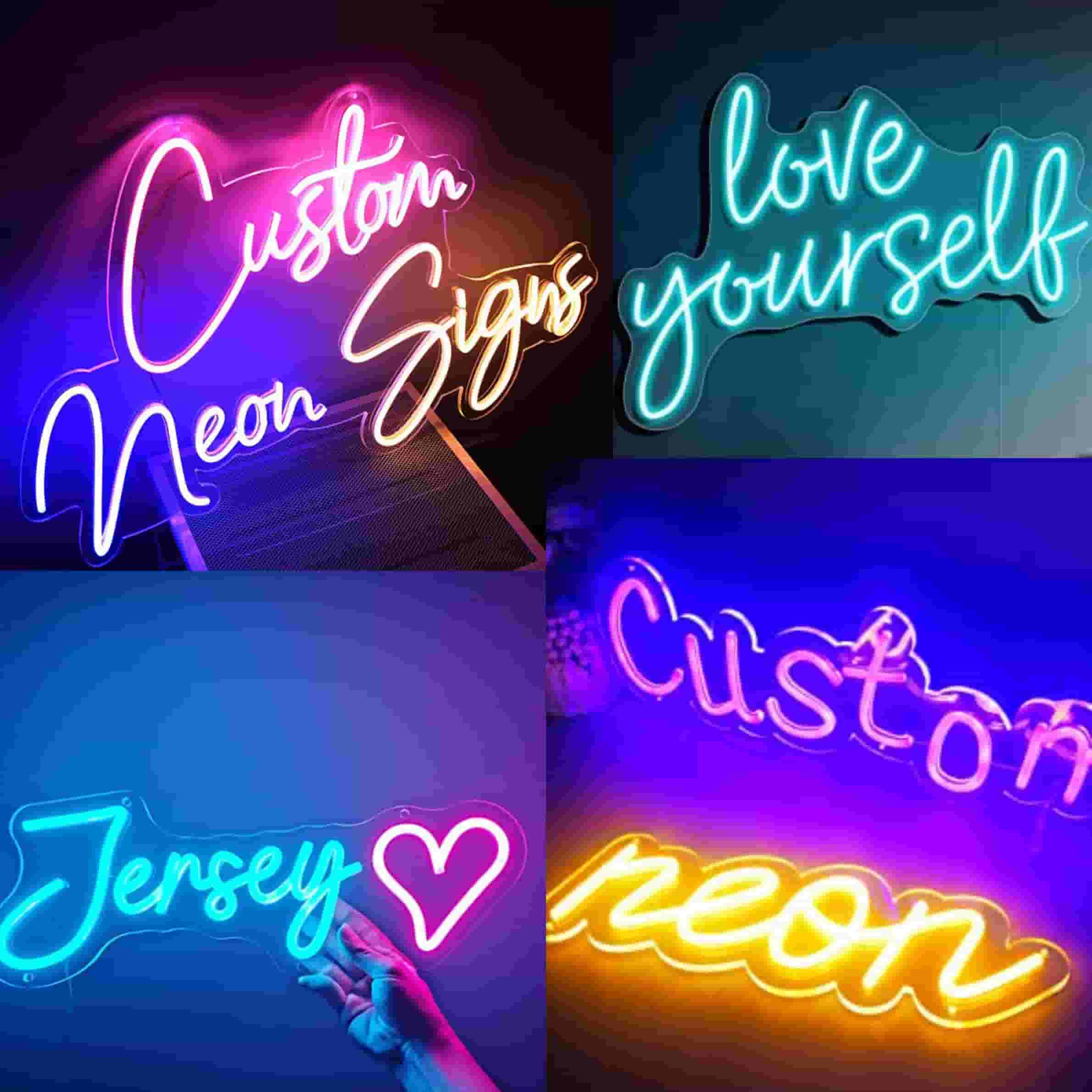Create Your Custom Neon or Personalized Illuminated Sign Online