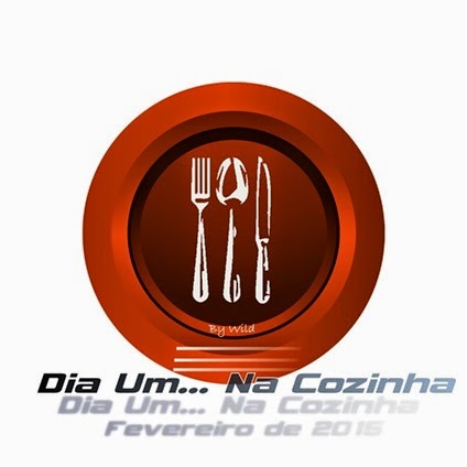 Logotipo Dia Um... Na Cozinha -  Fevereiro 2015