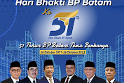 Hari Bhakti ke-51 BP Batam, Komitmen Untuk Terus Berkarya