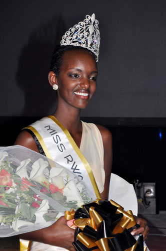 Miss Rwanda 2012 Aurore Kayibanda Umutesi