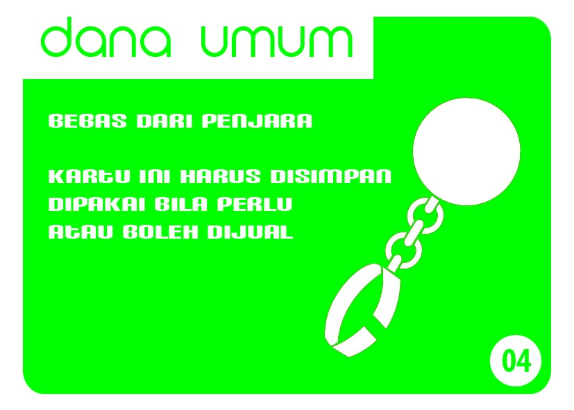 Permainan Monopoli Dana Umum