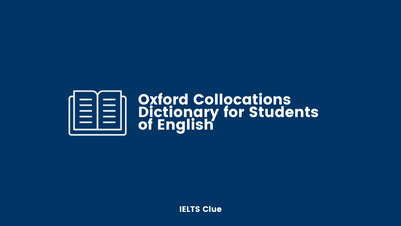 Oxford Collocations Dictionary for Students of English PDF