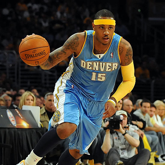 carmelo anthony tattoos on his arms. Carmelo Anthony Jersey