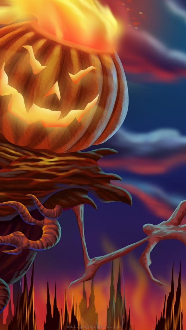 Free Download Halloween iPhone5 Wallpapers - PPT Garden