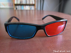 3D Glasses Red Blue
