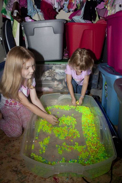 glowing water beads