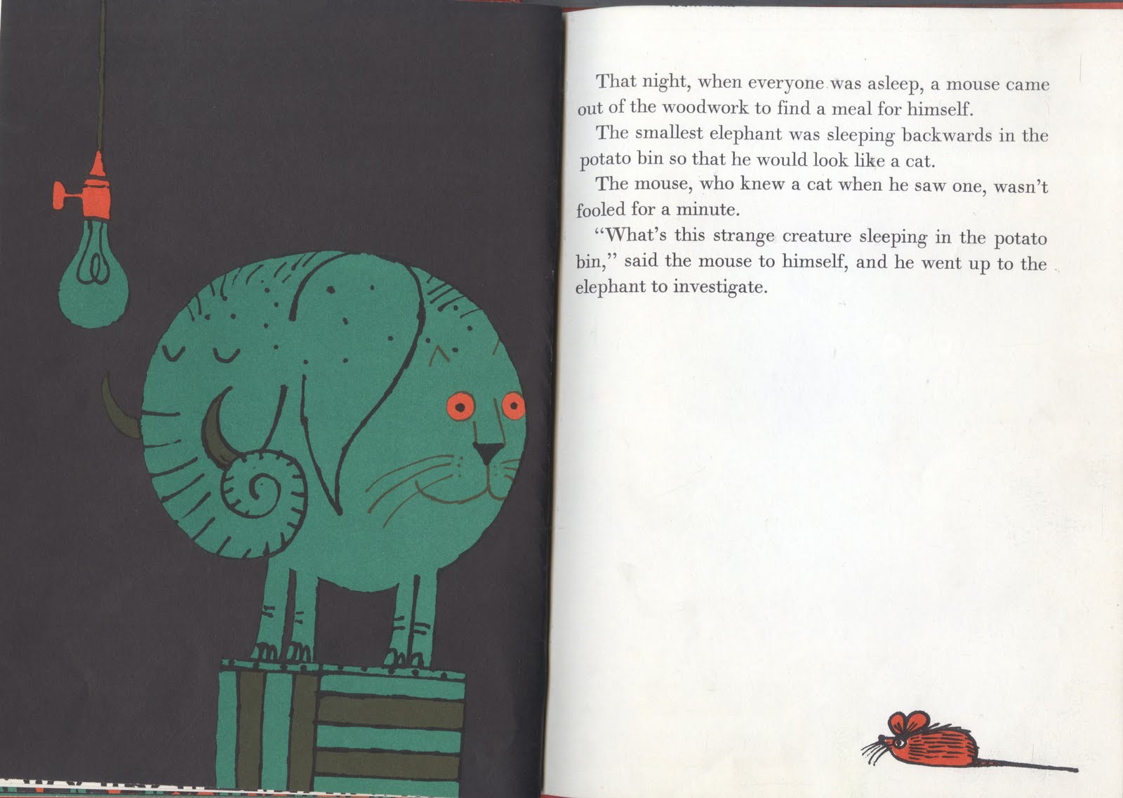 The Illustrated Book Image Collective: The Smallest Elephant in the 