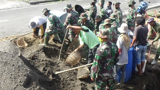 TMMD Wujud Sinergitas TNI-Polri-Masyarakat Untuk Pembangunan Fisik Dan Non Fisik